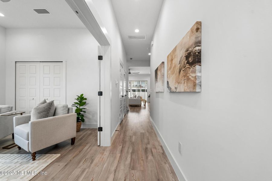 Furnished interior view inside a new home in , Jacksonville Beach (Image 18). Furnished interior view inside a new home in , Jacksonville Beach (Image 18).