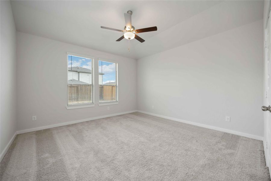 Spacious, unfurnished interior of a new home in Granger Pines, Conroe (Image 25). Spacious, unfurnished interior of a new home in Granger Pines, Conroe (Image 25).