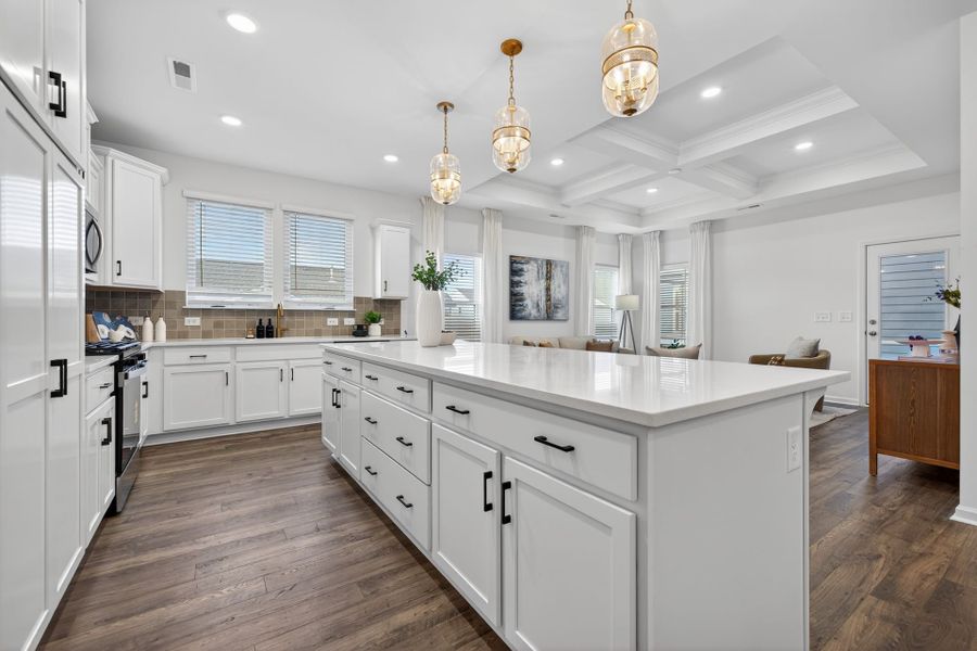 Furnished interior view inside a new home in Edgewater - The Cottages, Lancaster (Image 4).