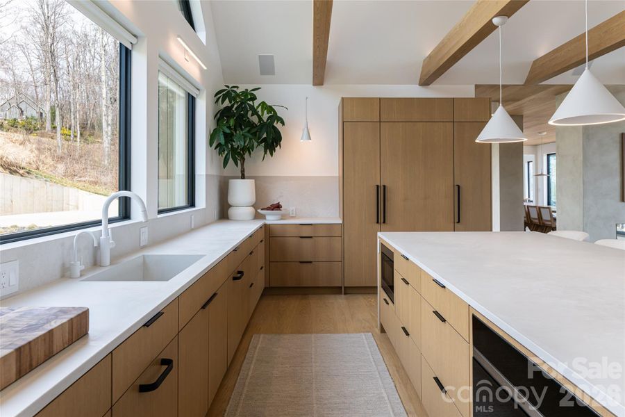 Furnished interior view inside a new home in , Asheville (Image 34).