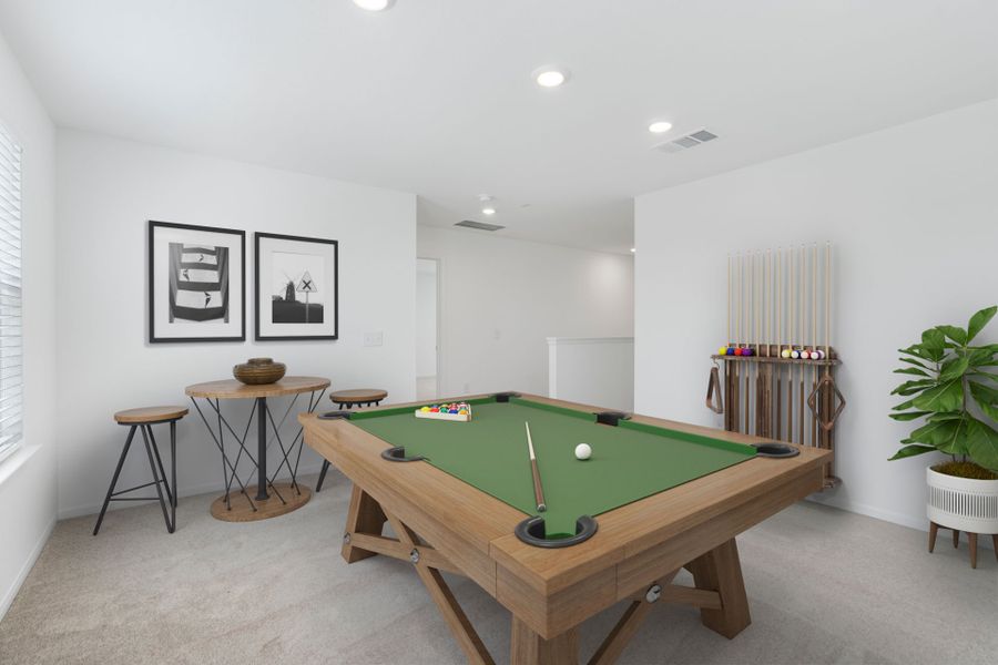 Representative furnished interior of a home built from the Mesilla by Centex in Stokesbury, Waller (Image 7). Representative furnished interior of a home built from the Mesilla by Centex in Stokesbury, Waller (Image 7).