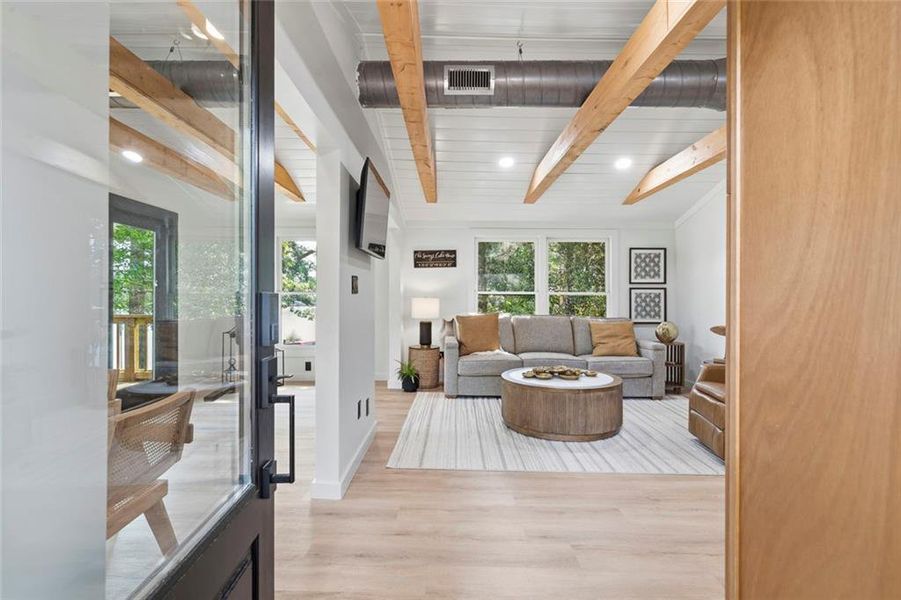 Furnished interior view inside a new home in , Eatonton (Image 10).