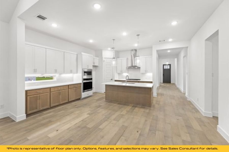 Representative furnished interior of a home built from the The Catalina by Stonefield Homes in The Highlands, Rockwall (Image 18).