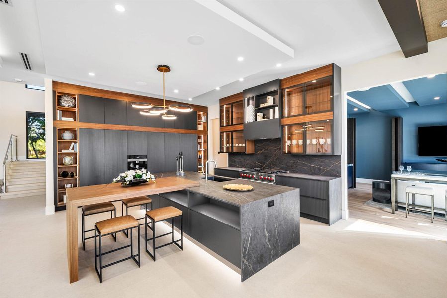 Furnished interior view inside a new home in , Boca Raton (Image 34).