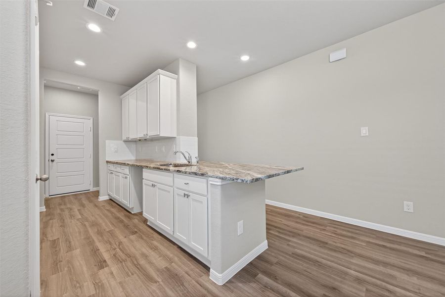 Furnished interior view inside a new home in Woodland Lakes, Houston (Image 12).