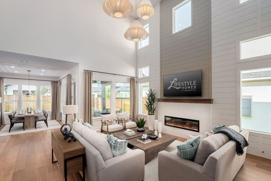 Representative furnished interior of a home built from the Manhattan by Landon Homes in East Village - Classic Series, Frisco (Image 43). Representative furnished interior of a home built from the Manhattan by Landon Homes in East Village - Classic Series, Frisco (Image 43).