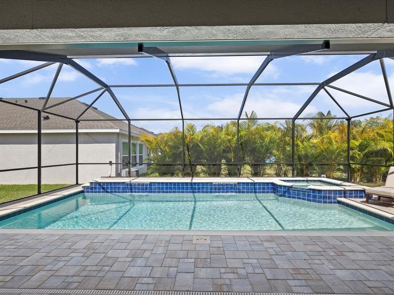 Exterior details and patio area of a home in Waterset, Apollo Beach (Image 29).