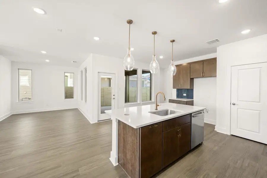 Furnished interior view inside a new home in Terrace Collection at Harvest, Argyle (Image 8).