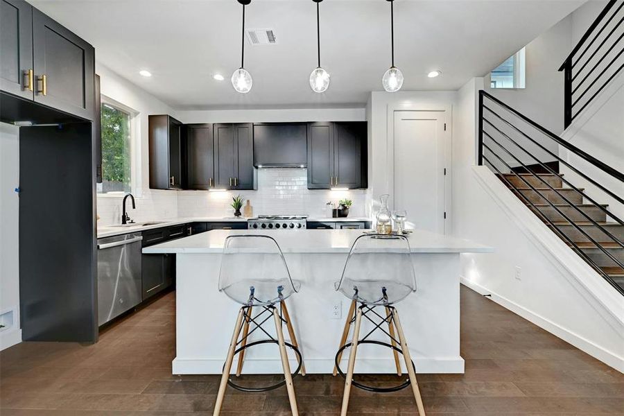Furnished interior view inside a new home in , Austin (Image 5).