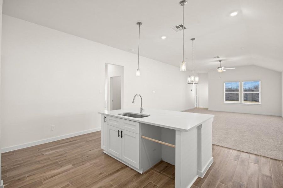 Furnished interior view inside a new home in Ashland, Angleton (Image 7).