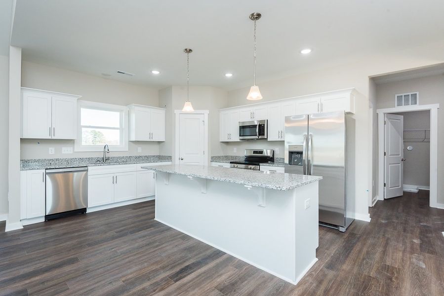 Representative furnished interior of a home built from the Harrison by Foundation Home Builders LLC in Old Hickory Crossing, Mocksville (Image 3). Representative furnished interior of a home built from the Harrison by Foundation Home Builders LLC in Old Hickory Crossing, Mocksville (Image 3).