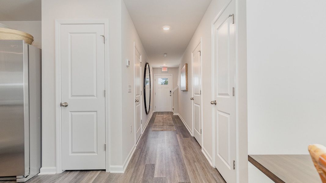 Spacious, unfurnished interior of a new home in The Cove at Glenns Bay, Surfside Beach (Image 15). Spacious, unfurnished interior of a new home in The Cove at Glenns Bay, Surfside Beach (Image 15).