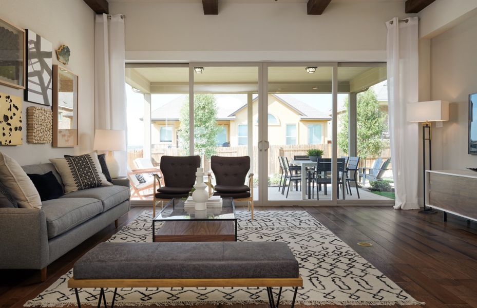 Gathering room with gorgeous windows