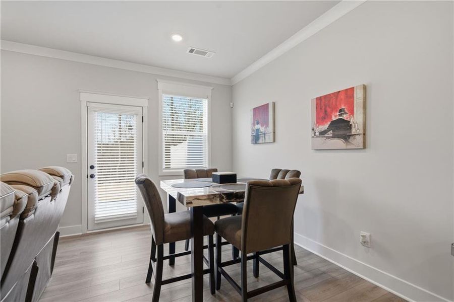 Furnished interior view inside a new home in , Gainesville (Image 20).