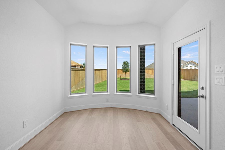 Spacious, unfurnished interior of a new home in Bridgeland, Cypress (Image 20).