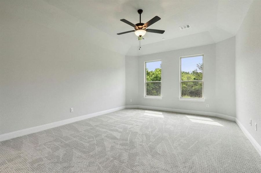 Spacious, unfurnished interior of a new home in Westside Preserve, Midlothian (Image 17). Spacious, unfurnished interior of a new home in Westside Preserve, Midlothian (Image 17).