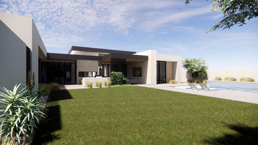 Clydesdale Backyard Rendering Clydesdale Backyard Rendering