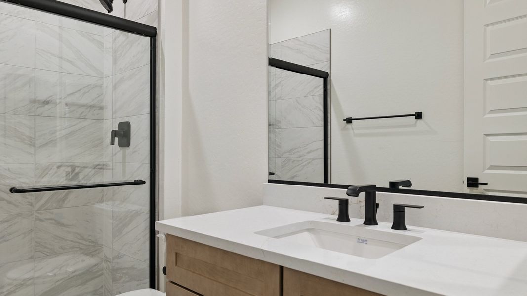 Furnished interior view inside a new home in The Ridge at Stone Butte, Phoenix (Image 6).