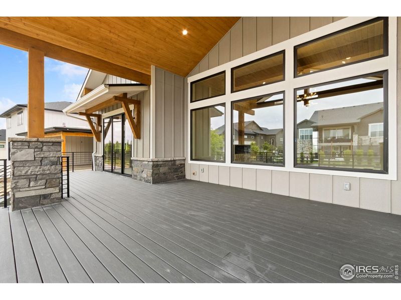 Exterior details and patio area of a home in , Windsor (Image 4).