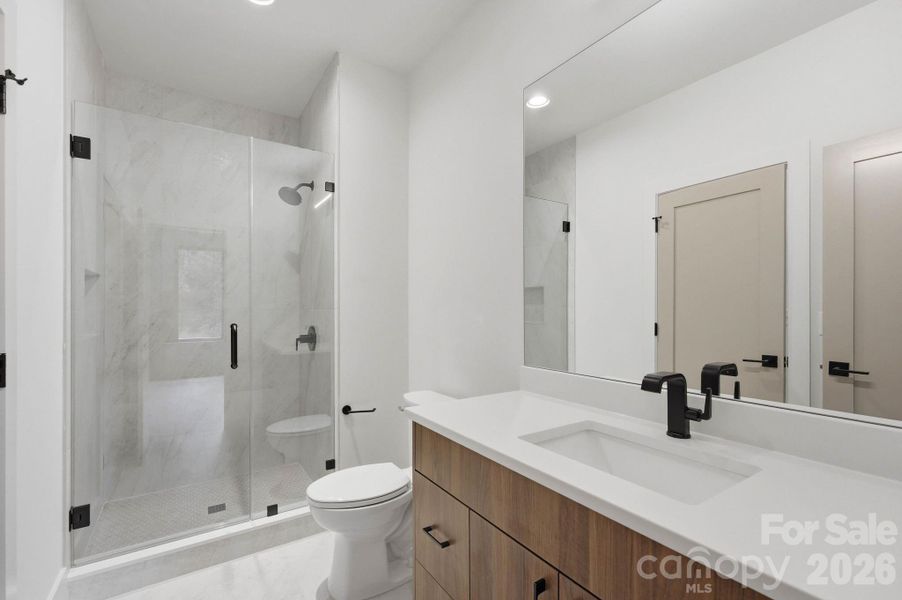 Furnished interior view inside a new home in , Charlotte (Image 18).