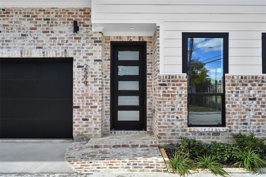Exterior details and patio area of a home in , Houston (Image 4). Exterior details and patio area of a home in , Houston (Image 4).