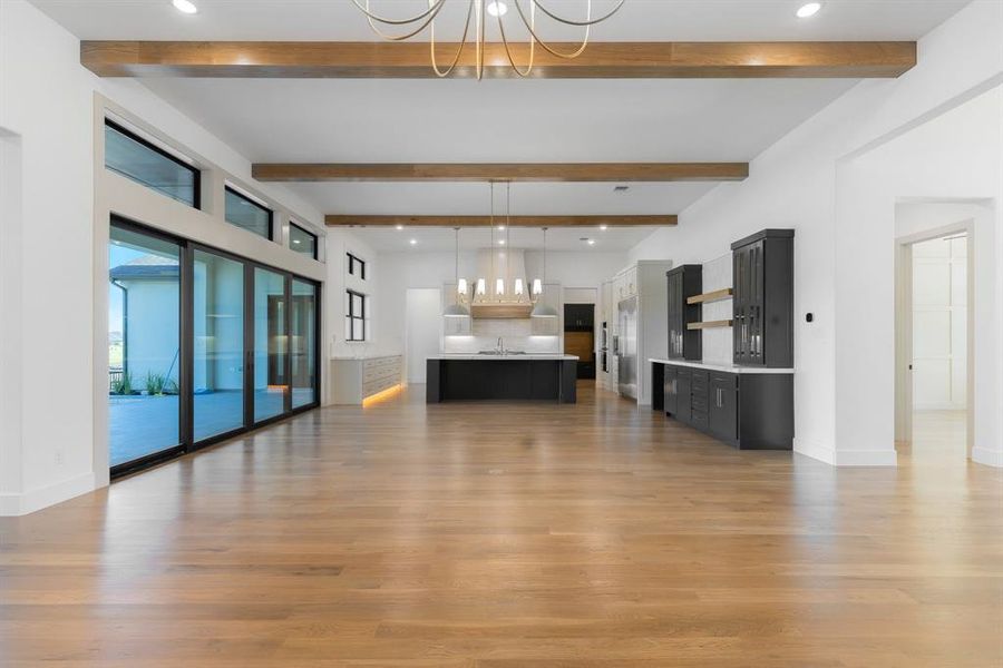 Spacious, unfurnished interior of a new home in The Resort on Eagle Mt. Lake, Fort Worth (Image 18).