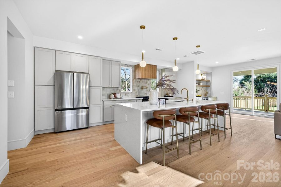 Furnished interior view inside a new home in , Charlotte (Image 14).