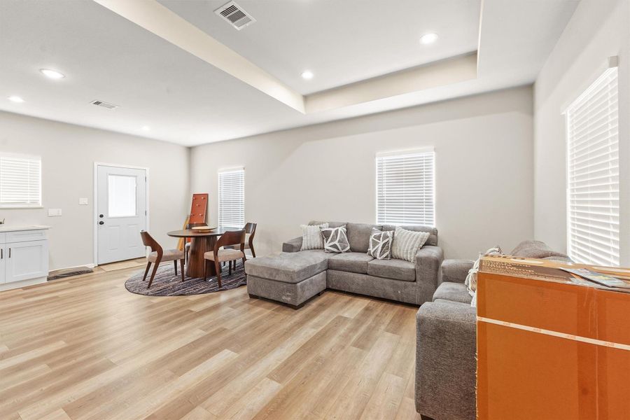 Furnished interior view inside a new home in , Beaumont (Image 5).