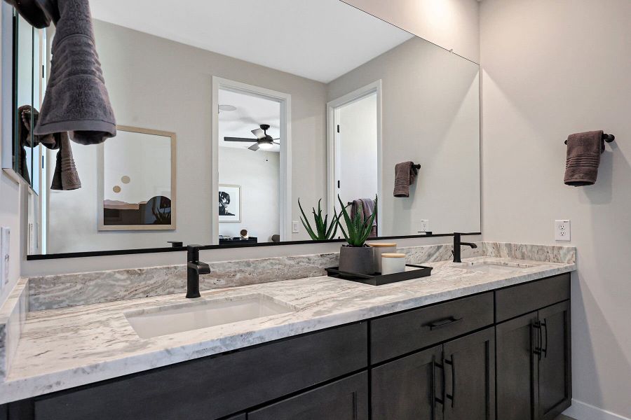 Representative furnished interior of a home built from the Sage by Mattamy Homes in Empire Pointe, Queen Creek (Image 51).