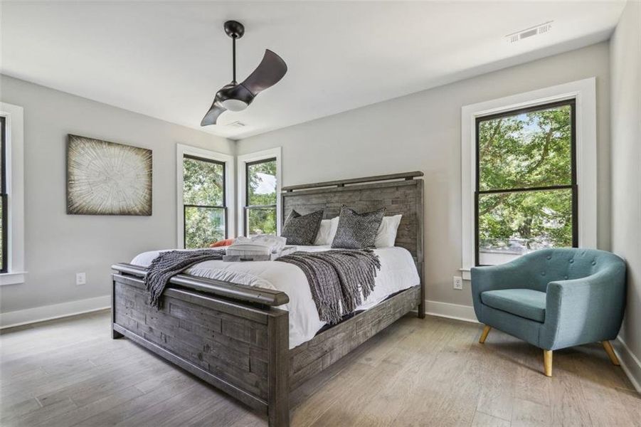 Furnished interior view inside a new home in , Atlanta (Image 15). Furnished interior view inside a new home in , Atlanta (Image 15).