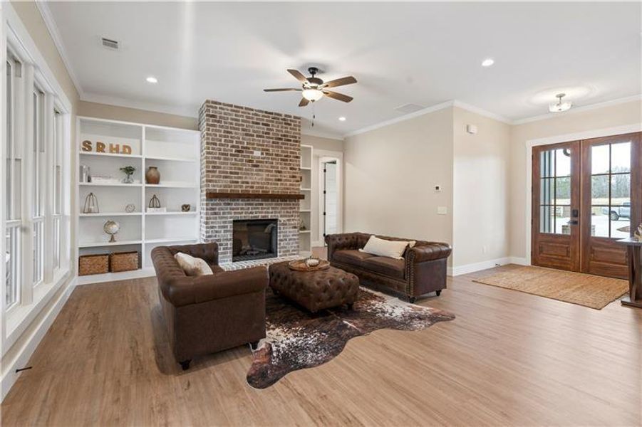 Furnished interior view inside a new home in , Carrollton (Image 8). Furnished interior view inside a new home in , Carrollton (Image 8).