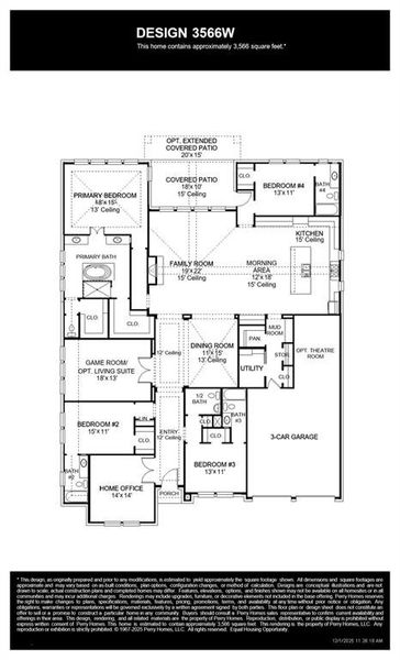 2D floor plan layout of this home in Sweetgrass, Haslet, TX (Image 2). 2D floor plan layout of this home in Sweetgrass, Haslet, TX (Image 2).