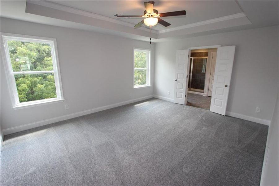 Spacious, unfurnished interior of a new home in Clark Farms, Flowery Branch (Image 19).