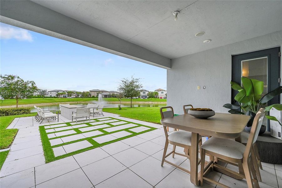 Furnished interior view inside a new home in Oak Tree, Oakland Park (Image 17).