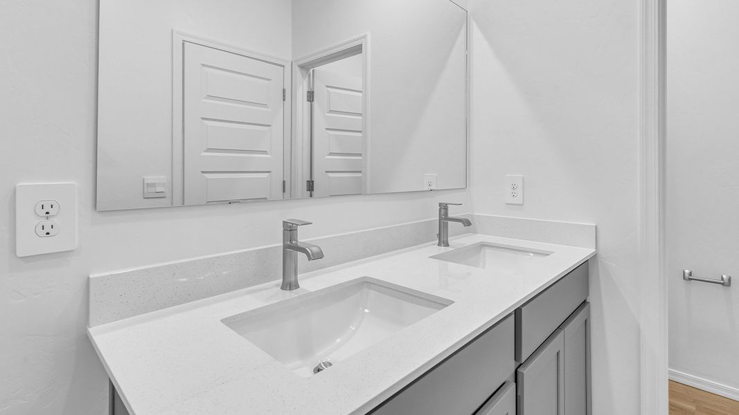 Representative furnished interior of a home built from the Brooke by D.R. Horton in Coronet at Gladden Farms, Marana (Image 14). Representative furnished interior of a home built from the Brooke by D.R. Horton in Coronet at Gladden Farms, Marana (Image 14).