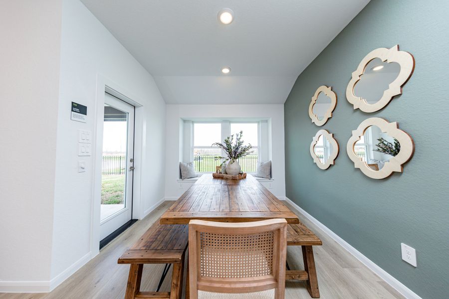 Representative furnished interior of a home built from the Teton by Beazer Homes in Laurel Landing, Alvin (Image 7).