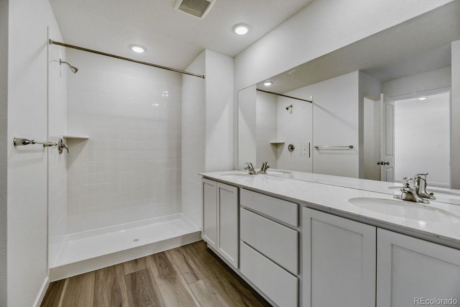 Furnished interior view inside a new home in Copper Chase: The Celestial Collection, Colorado Springs (Image 5).