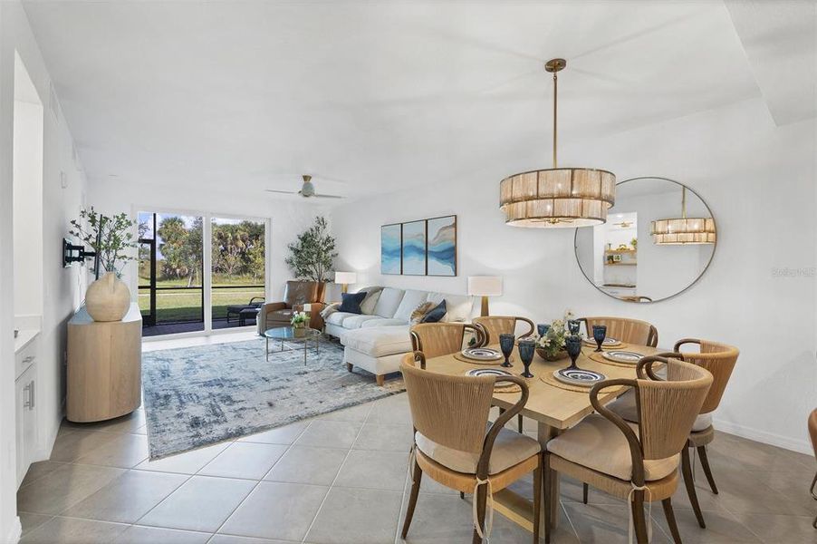 Furnished interior view inside a new home in , Venice (Image 11). Furnished interior view inside a new home in , Venice (Image 11).