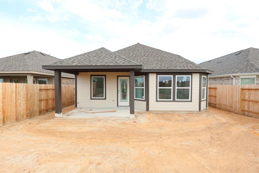 Exterior details and patio area of a home in Marvida, Cypress (Image 19). Exterior details and patio area of a home in Marvida, Cypress (Image 19).