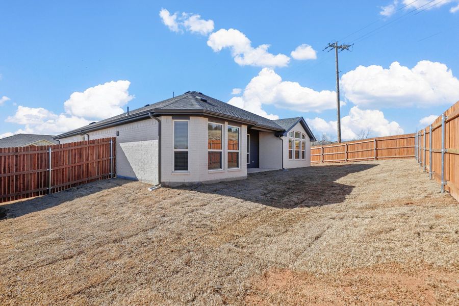 Representative exterior photo of a completed home built from the Iverson I by Cheldan Homes in Terra Vista, Springtown, TX (Image 33). Representative exterior photo of a completed home built from the Iverson I by Cheldan Homes in Terra Vista, Springtown, TX (Image 33).