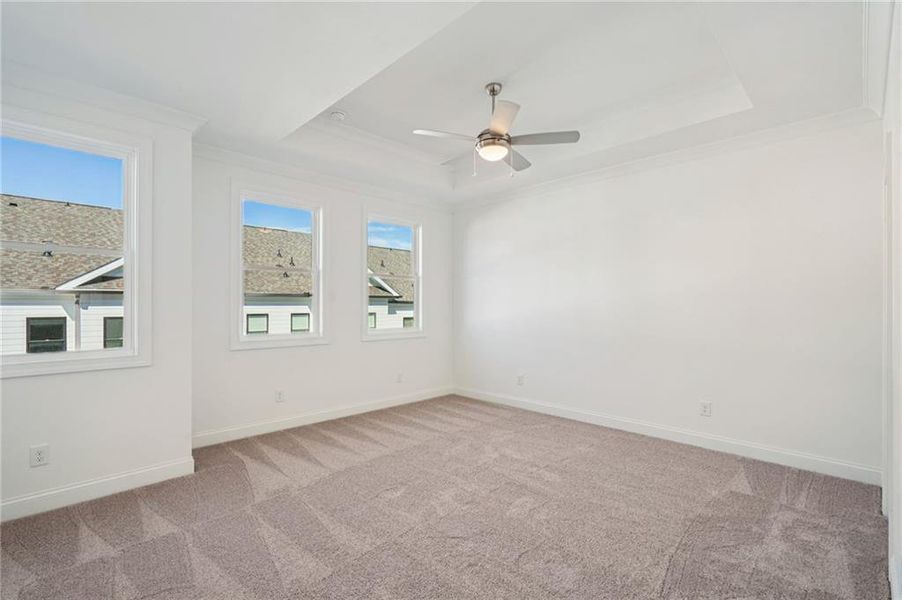 Spacious, unfurnished interior of a new home in Millcroft Townhomes, Buford (Image 24).