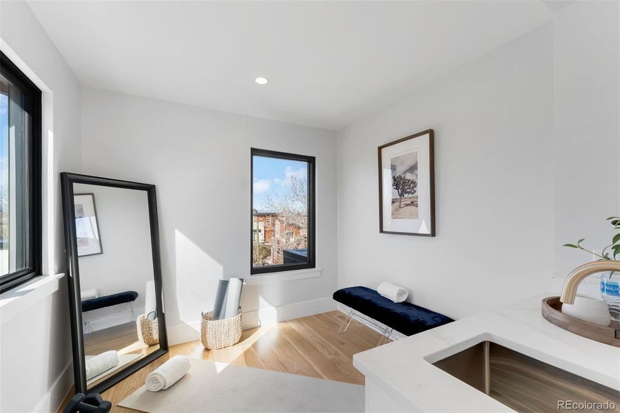 Furnished interior view inside a new home in , Denver (Image 29).