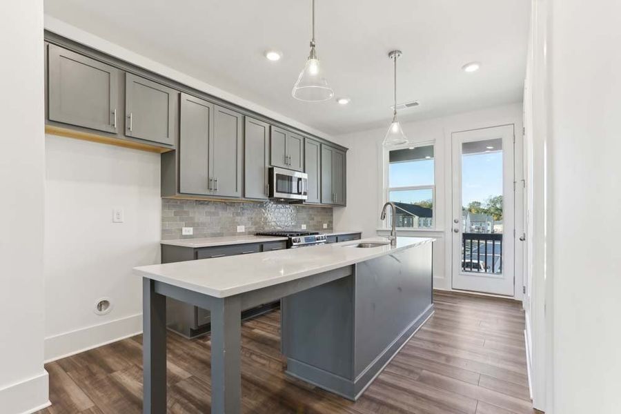 Kitchen featuring Minimalist Collection Finishes