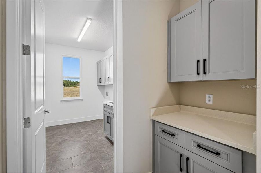 Furnished interior view inside a new home in Gray Hawk at Hole Two, Daytona Beach (Image 18).