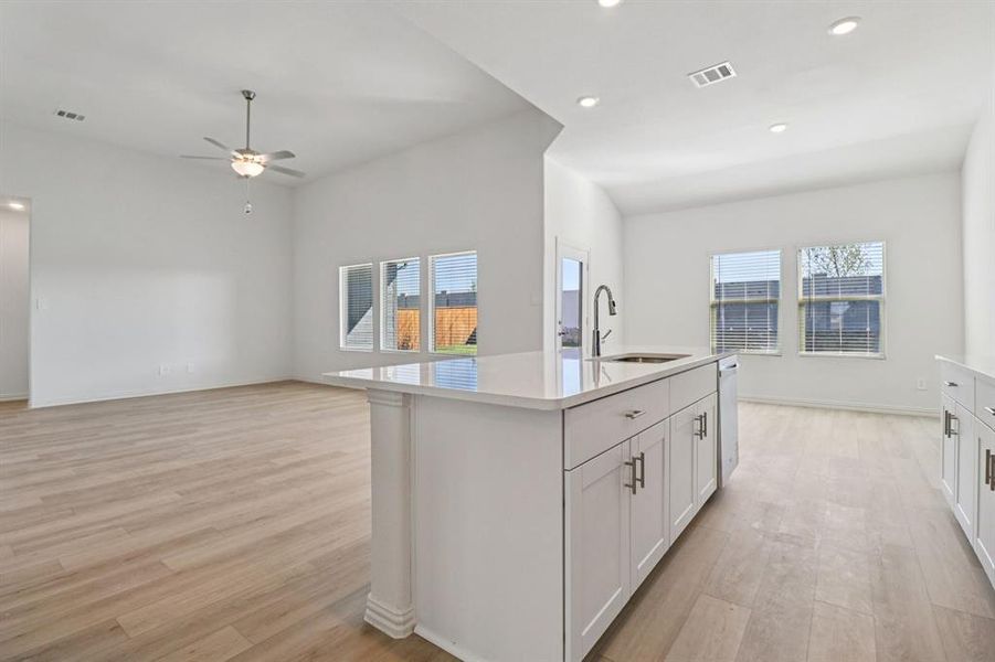 Furnished interior view inside a new home in Lakehaven - Premier Series, Farmersville (Image 7). Furnished interior view inside a new home in Lakehaven - Premier Series, Farmersville (Image 7).