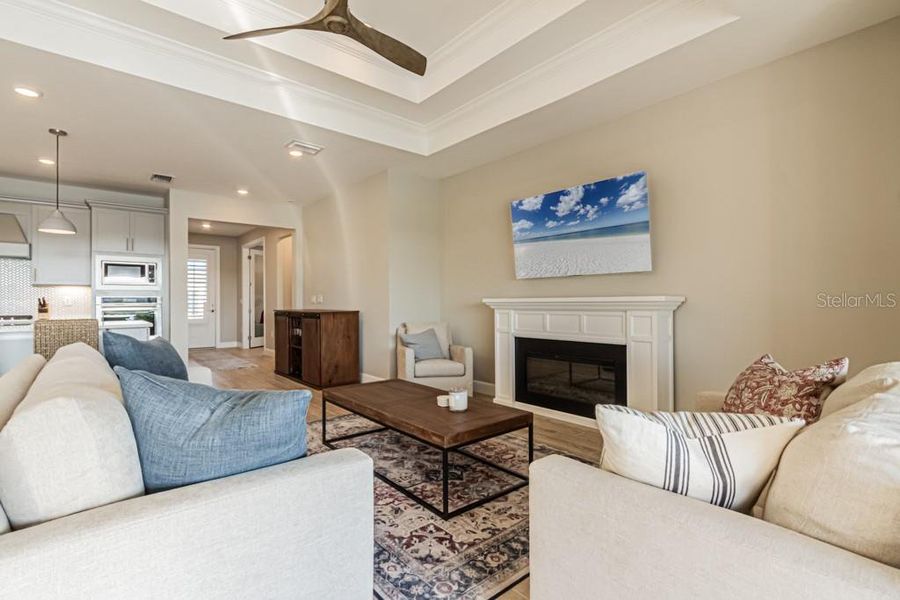 Furnished interior view inside a new home in , Punta Gorda (Image 46).