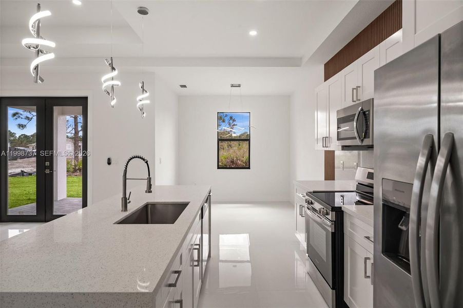 Furnished interior view inside a new home in , Lehigh Acres (Image 5).