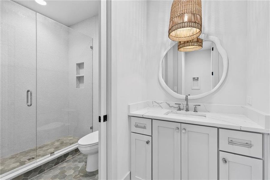 Furnished interior view inside a new home in , Fayetteville (Image 35).