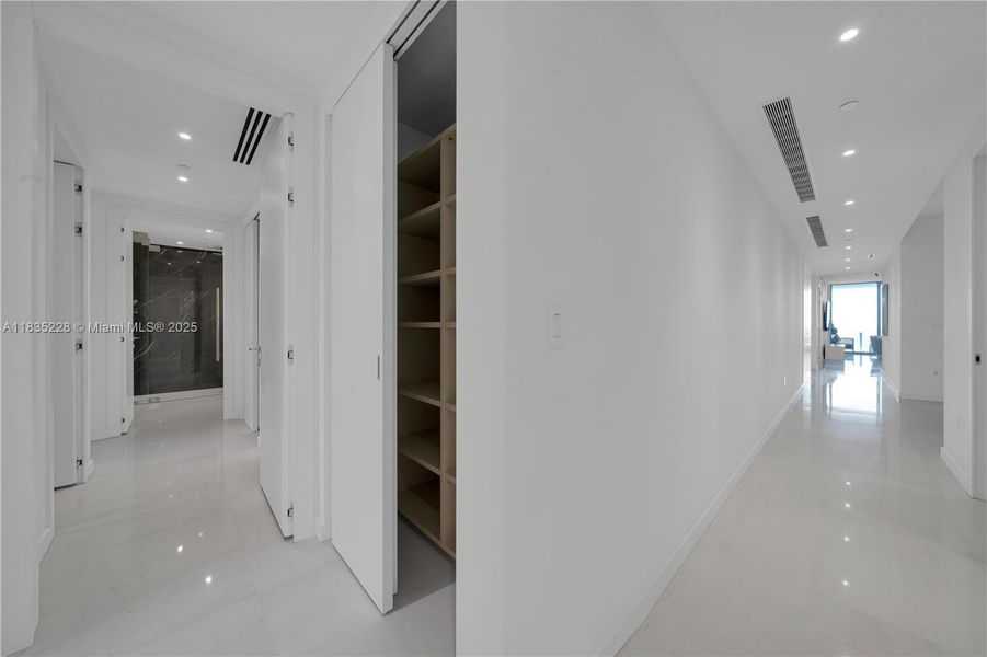 Spacious, unfurnished interior of a new home in Aston Martin Residences, Miami (Image 19).