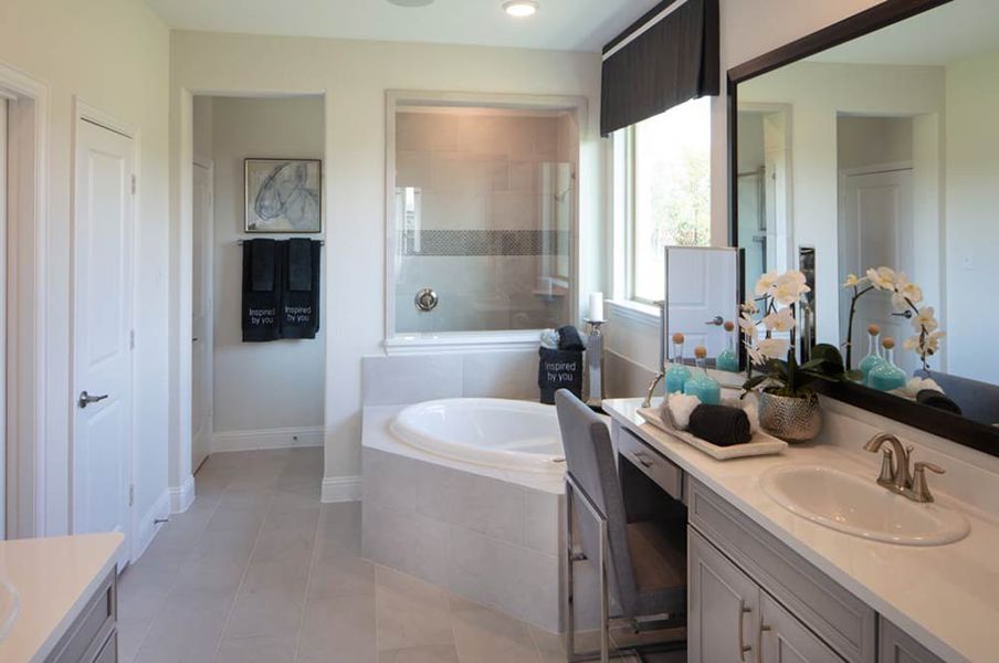 Representative furnished interior of a home built from the Pewter by Taylor Morrison in Cross Creek Meadows 60s, Celina (Image 9). Representative furnished interior of a home built from the Pewter by Taylor Morrison in Cross Creek Meadows 60s, Celina (Image 9).